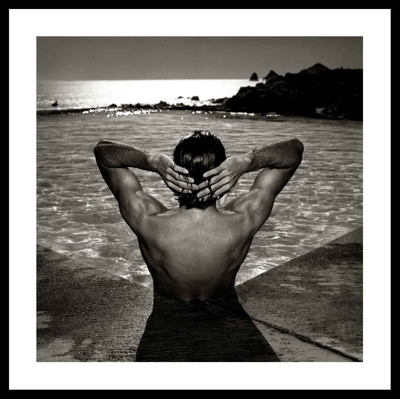 Albert Watson, Michael Castellano in Pool, Baja California, 1979