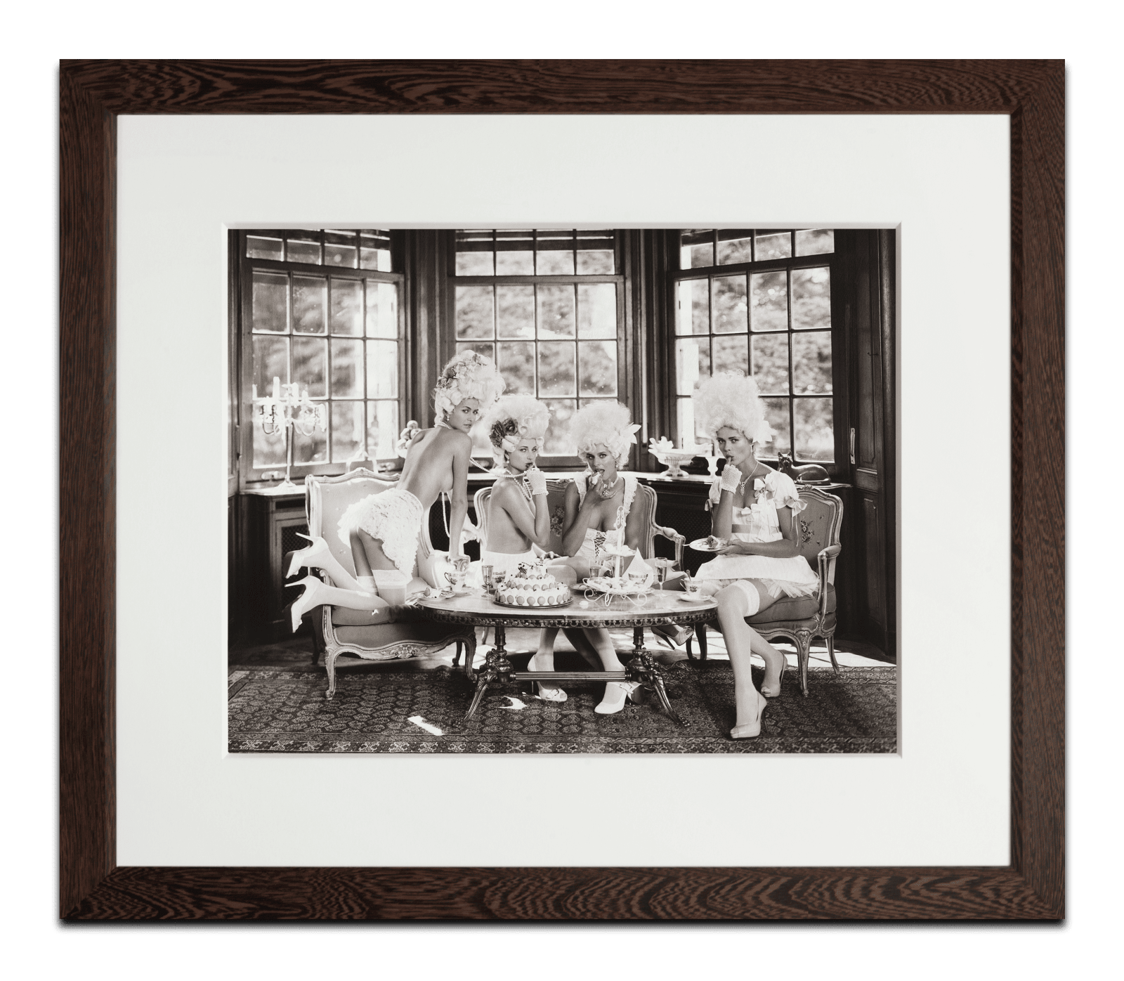 Marc Lagrange, Pompadour High Tea (Polaroid version), Presseux, 2008