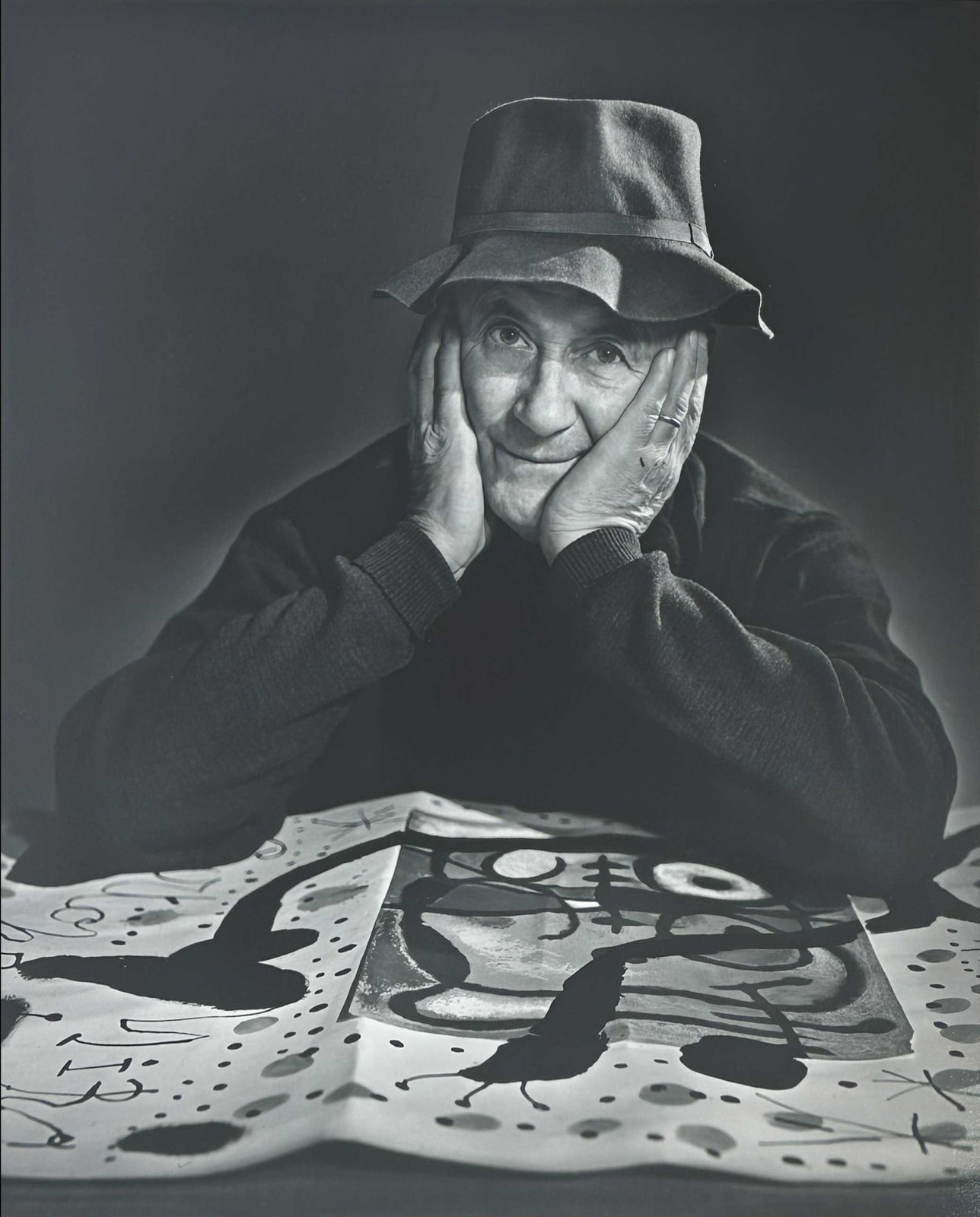 Yousuf Karsh, Joan Miro, 1965