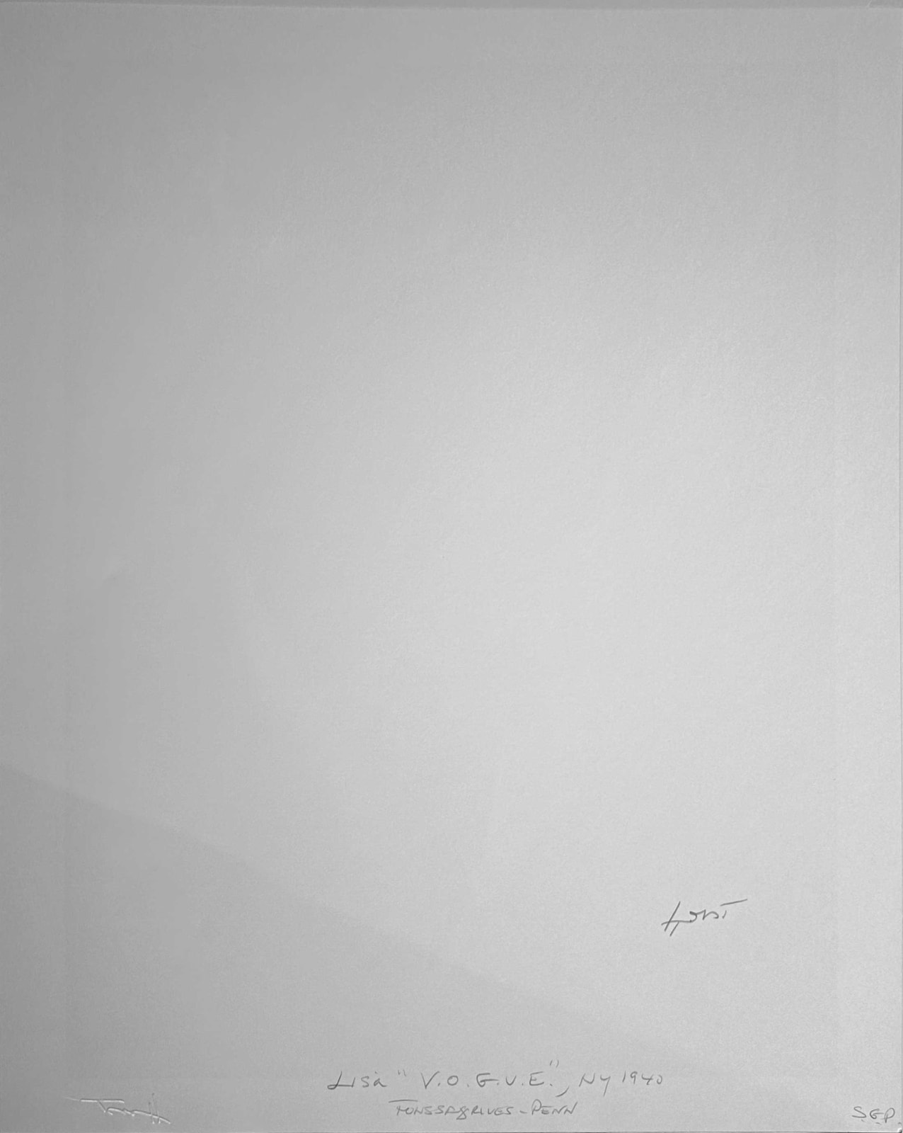 Horst P. Horst, Lisa "VOGUE", New York, 1940