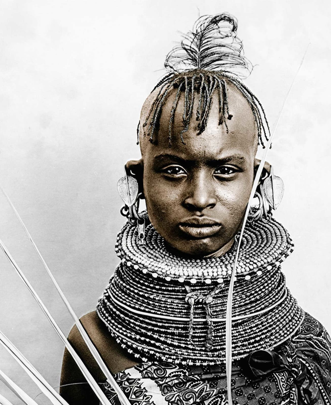 Jan C. Schlegel, Rendille Tribe Woman, Kenya, 2017
