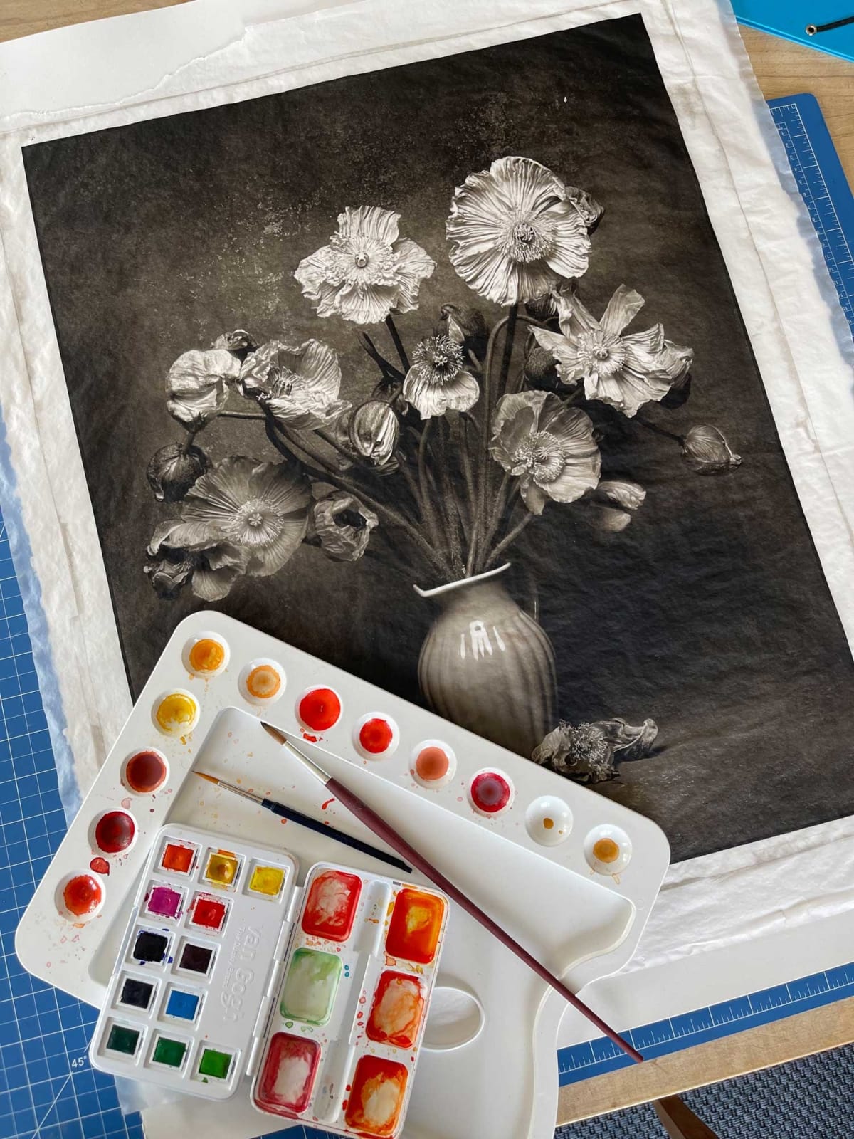 Jan C. Schlegel, Poppies, 2022