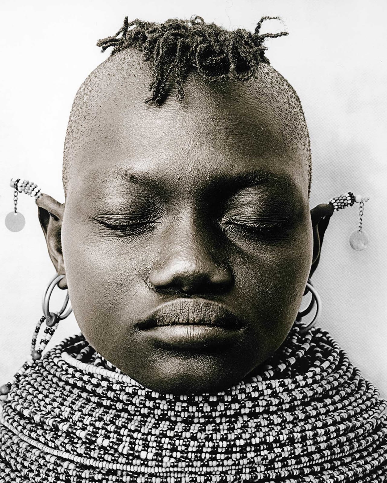 Jan C. Schlegel, Raila (Closed Eyes), Turkana tribe, Kenya, 2017