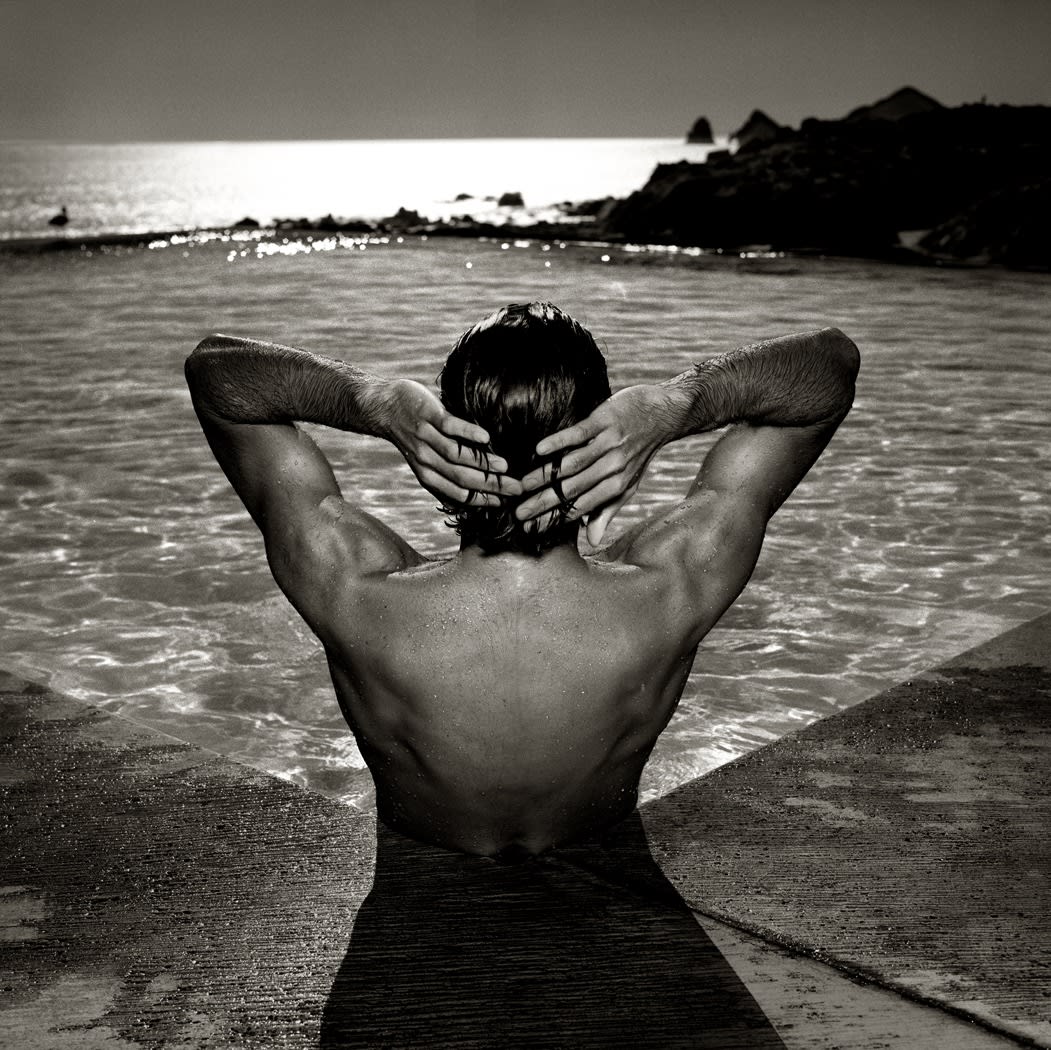 Albert Watson, Michael Castellano in Pool, Baja California, 1979