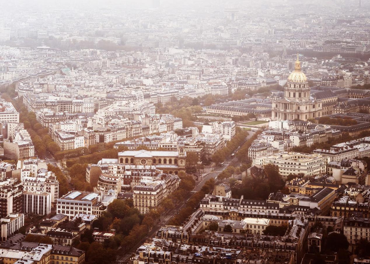 David Drebin, Balloons Over Paris Diamond Dust, 2020