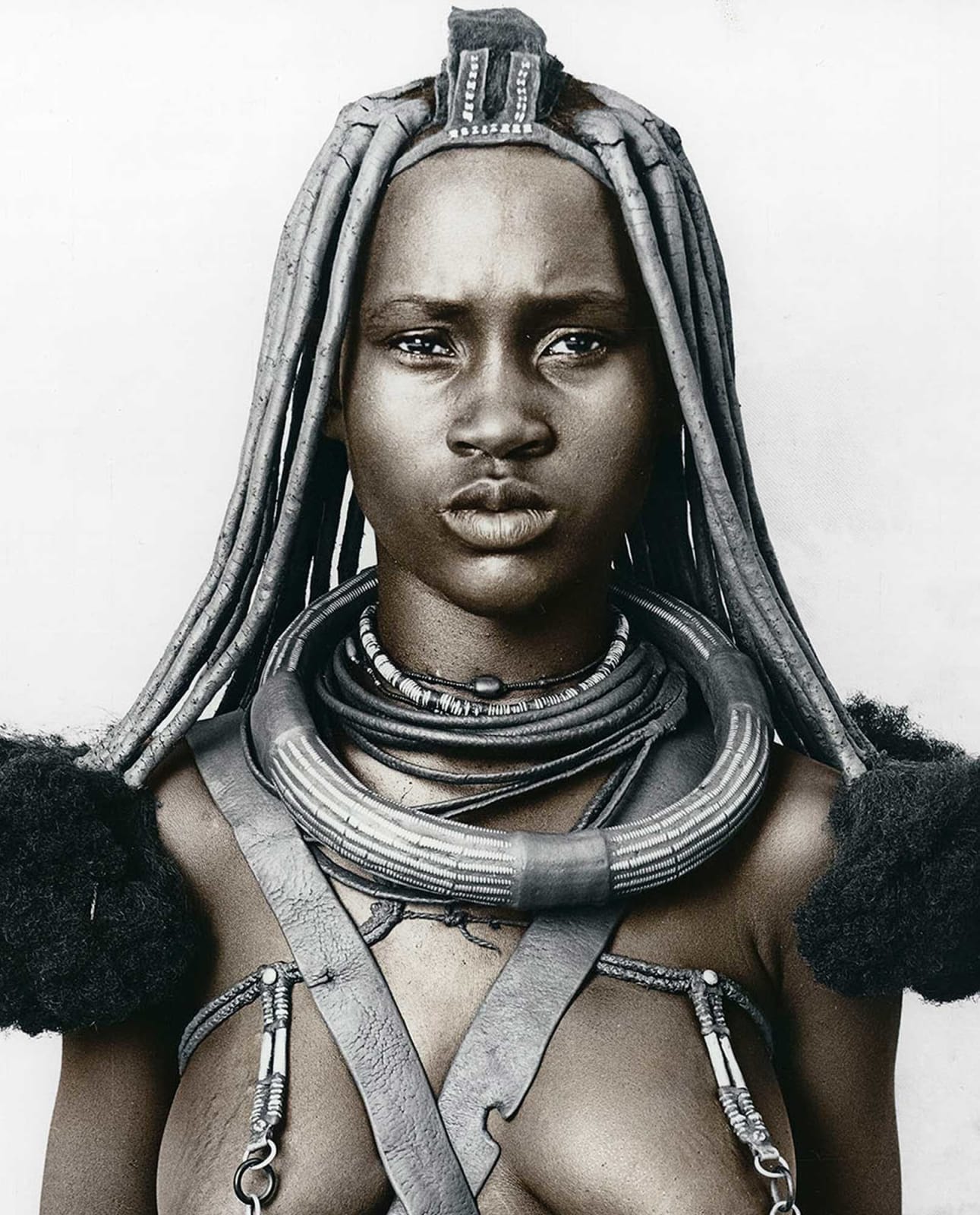 Jan C. Schlegel, Hembinda with Baby, Himba Tribe, Namibia, 2010