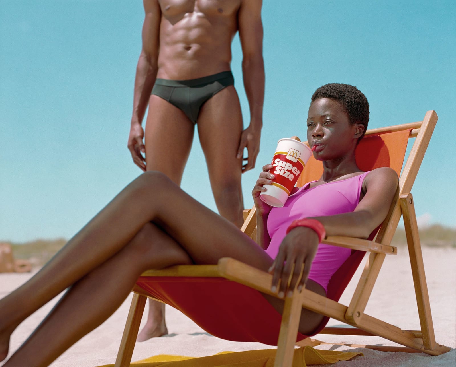 Dean West, Naomi & Adeyinka, The Palms, 2022