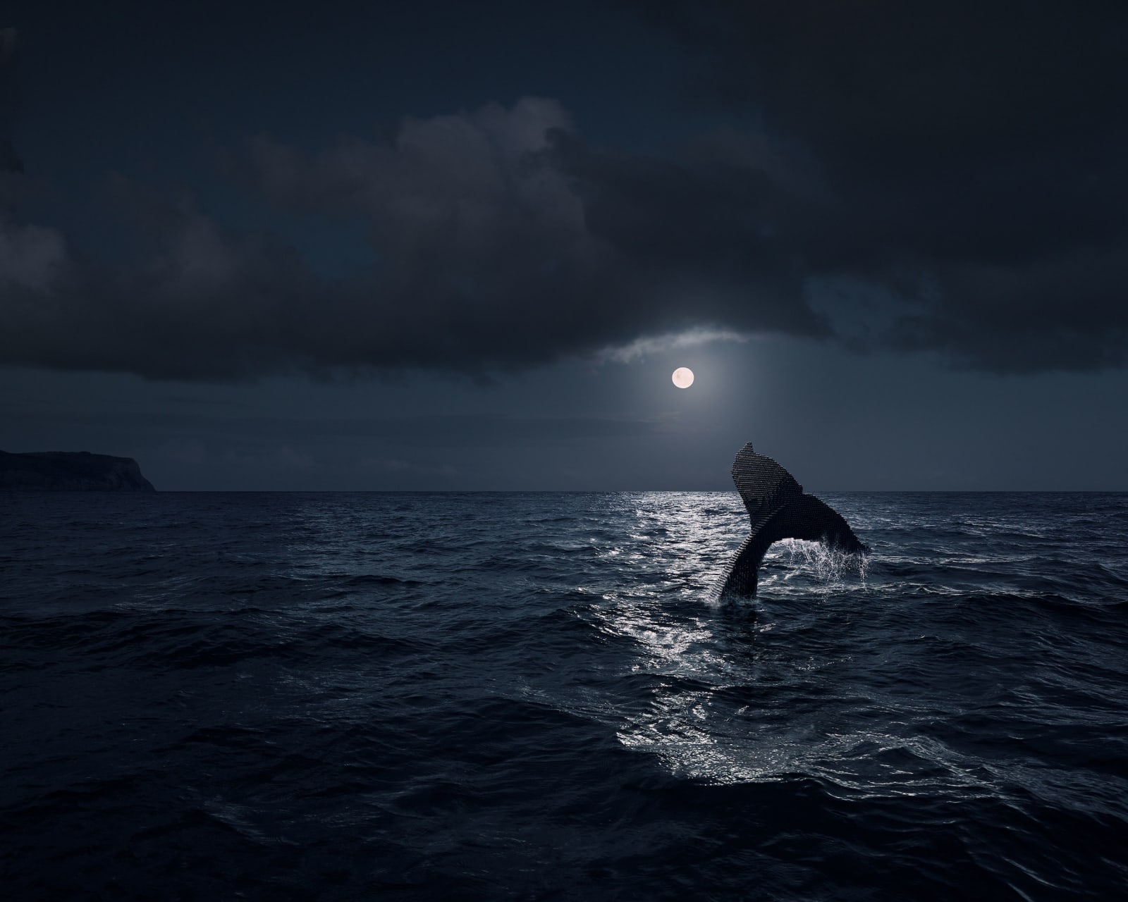 Dean West & Nathan Sawaya, Humpback , 2019