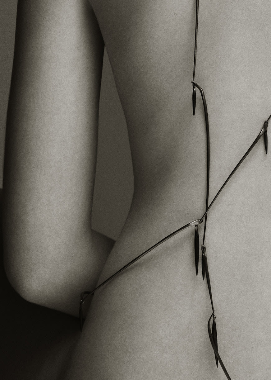Albert Watson, Anna Whitworth with Necklace, NYC, 1982
