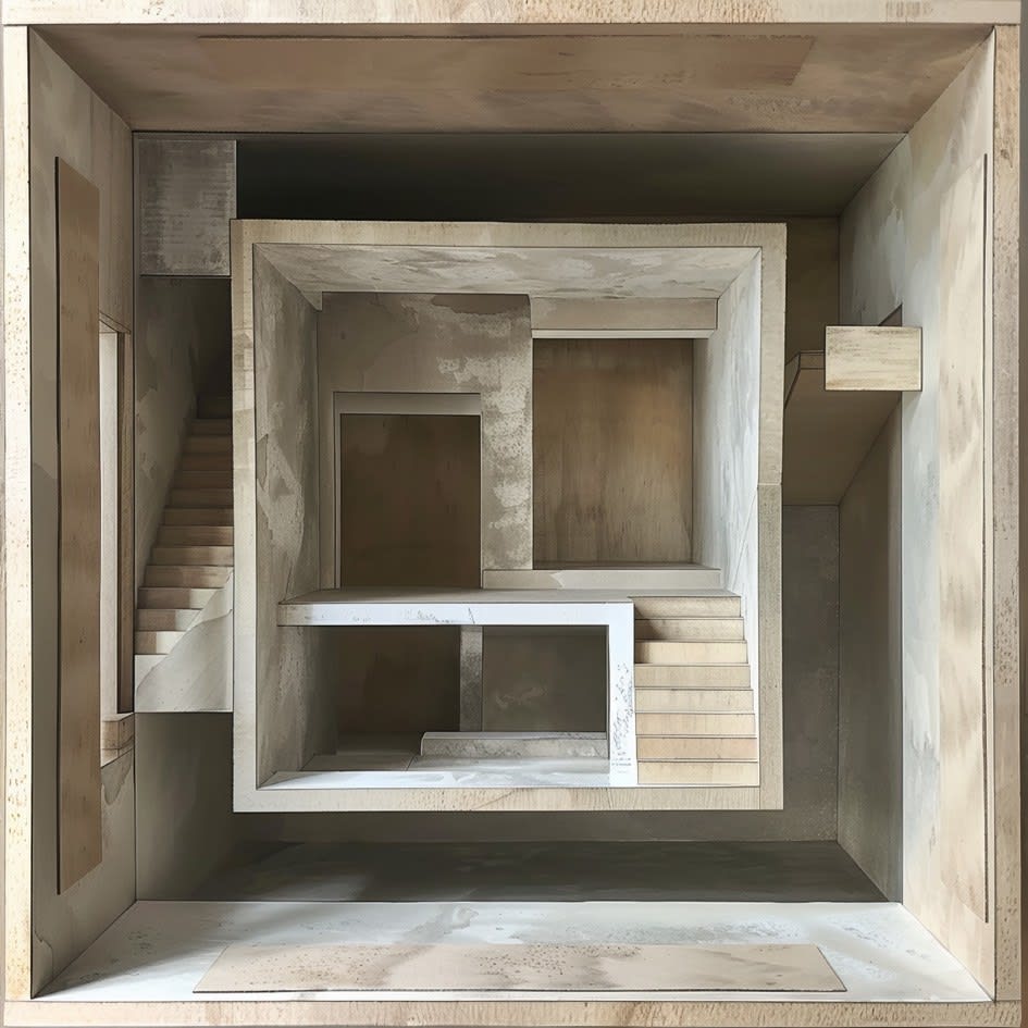Jeff Robb, Staircase to Nowhere, 2024