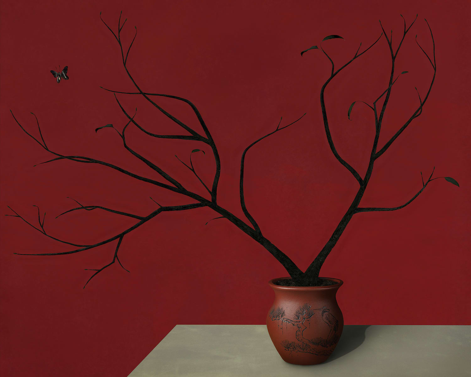 Bas Meeuws, Hommage à Sanyu (#21), 2020