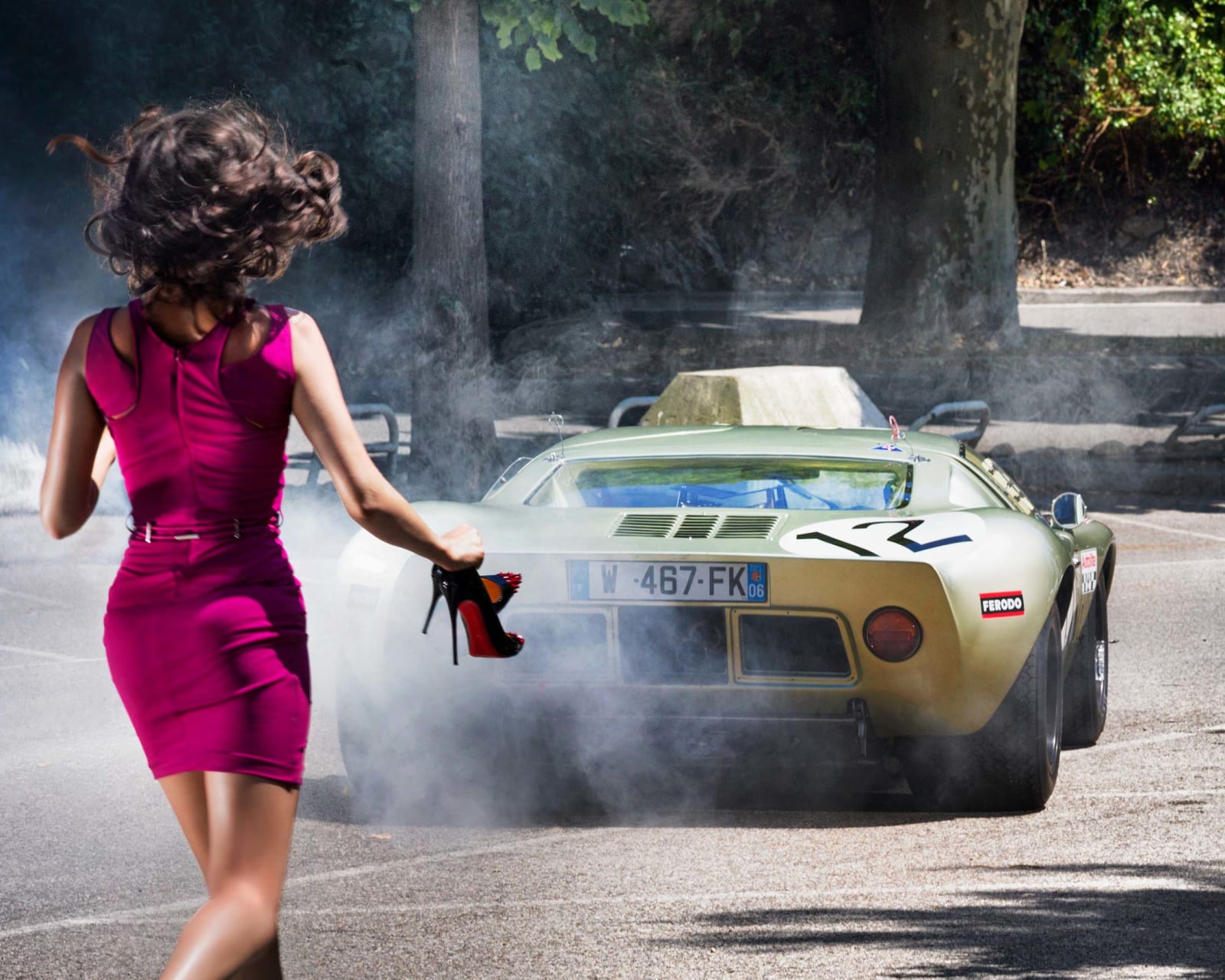 David Drebin, Wheels and Heels, Diamond Dust, 2020