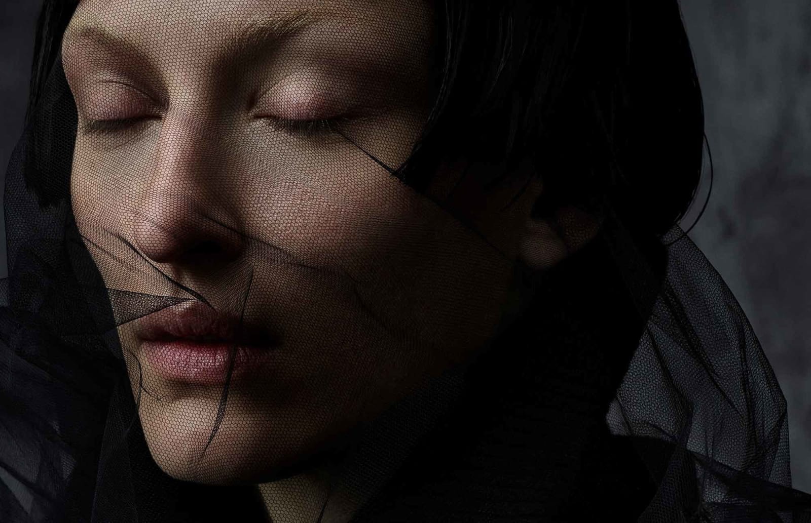 Albert Watson, Maggie Maurer in Veil, Paris, 2021