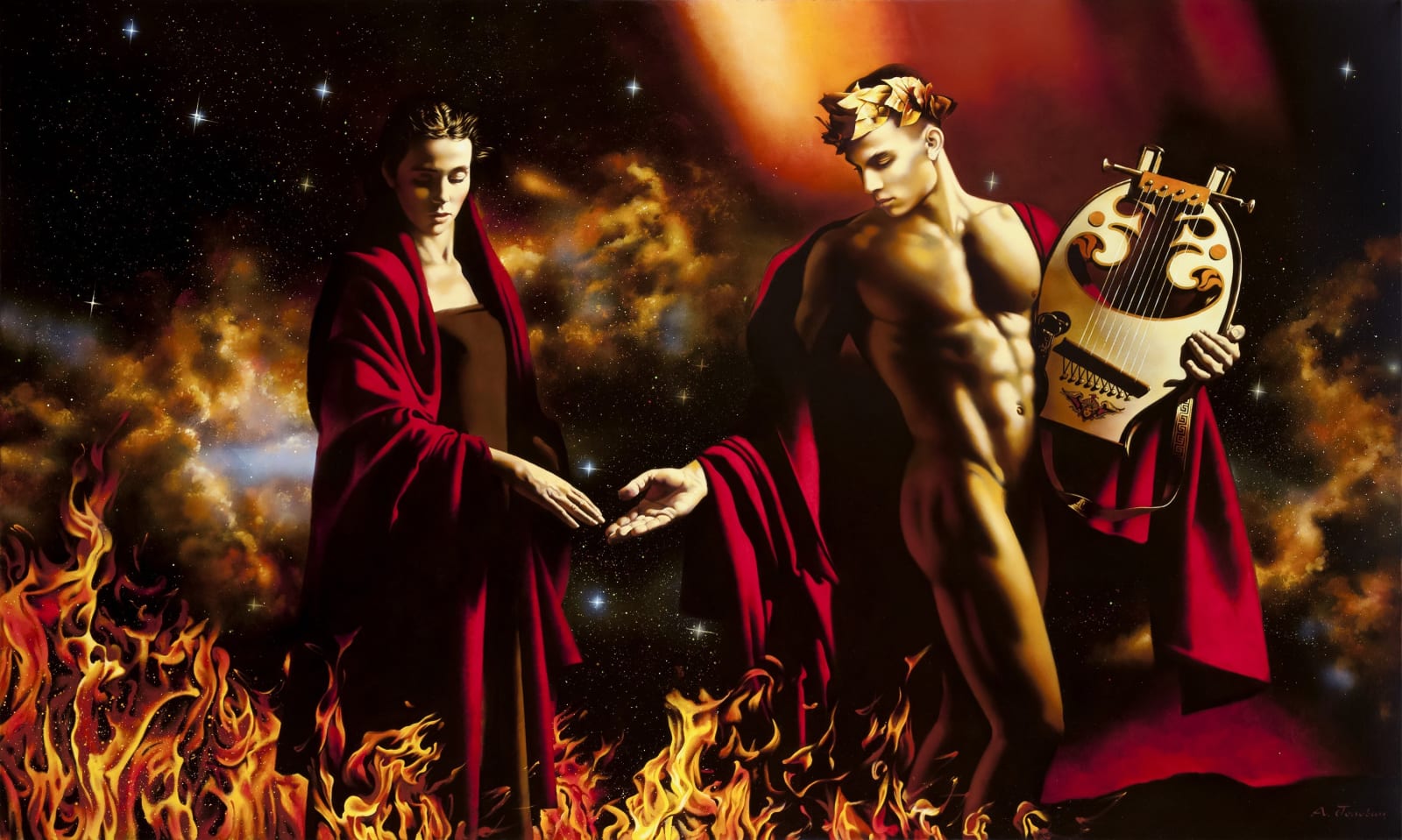 Alexey Golovin, Orpheus and Eurydice.