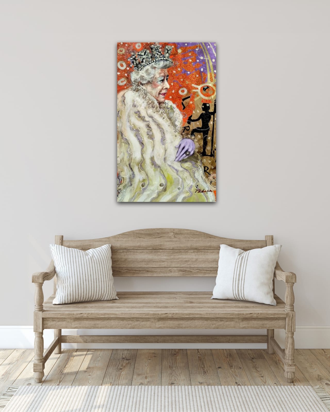 Max Pedreira, Queen with a White Coat