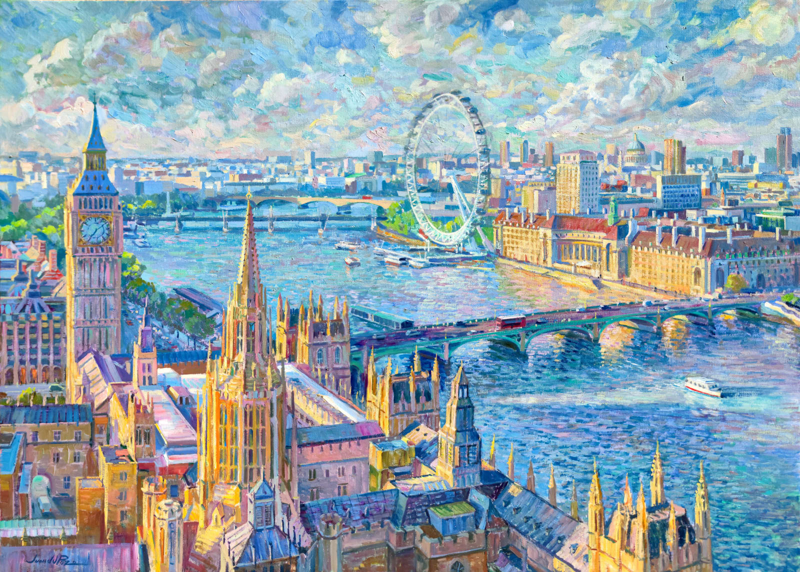 Juan del Pozo, Golden London