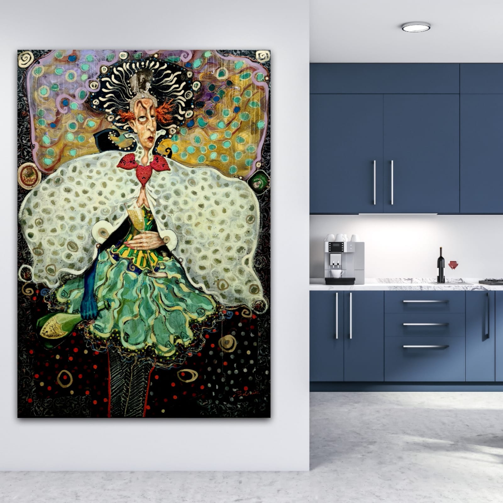 Max Pedreira, Recuerdos en el salón II (Memories in the living room II).