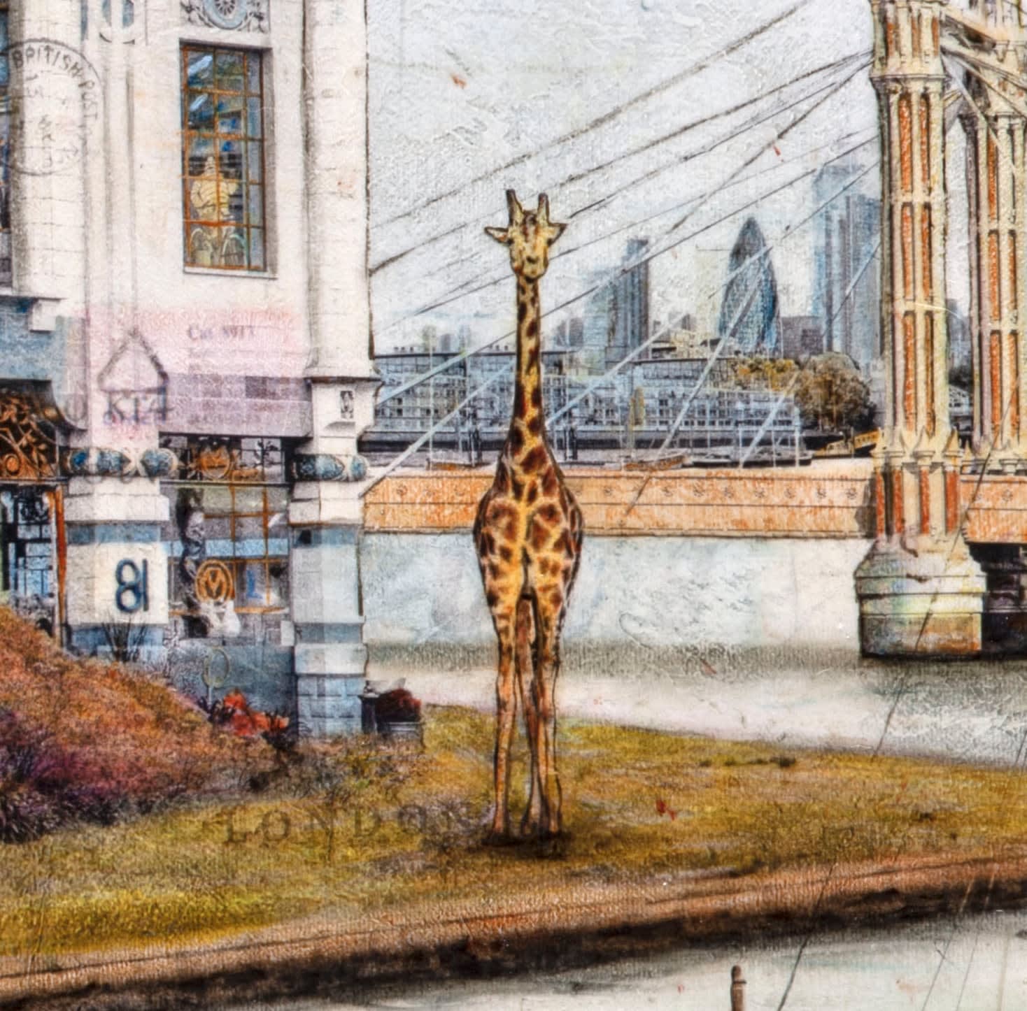 Carlos Arriaga, Chelsea Giraffe in the Aftercity.