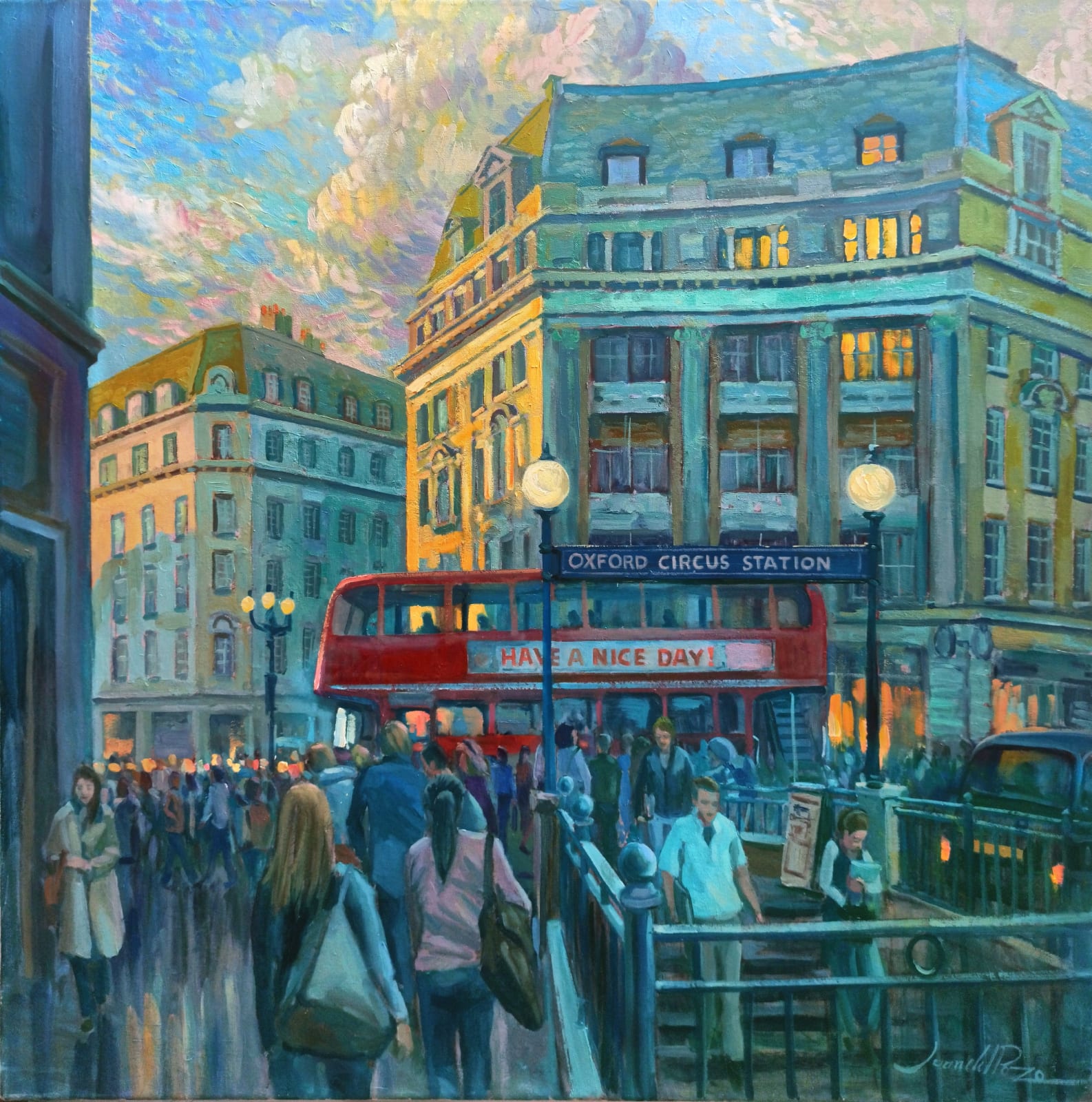 Juan del Pozo, Oxford Street