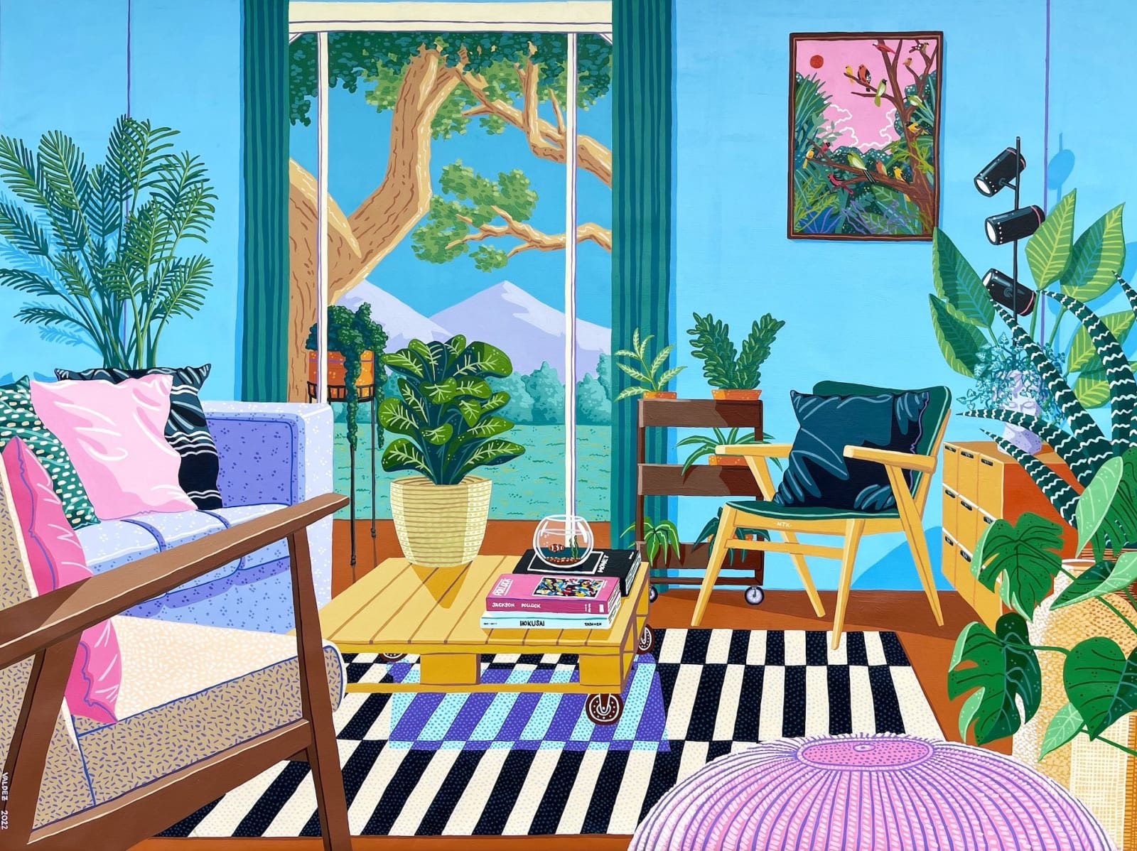 Joaquin Valdez, This Boring Living Room, 2022