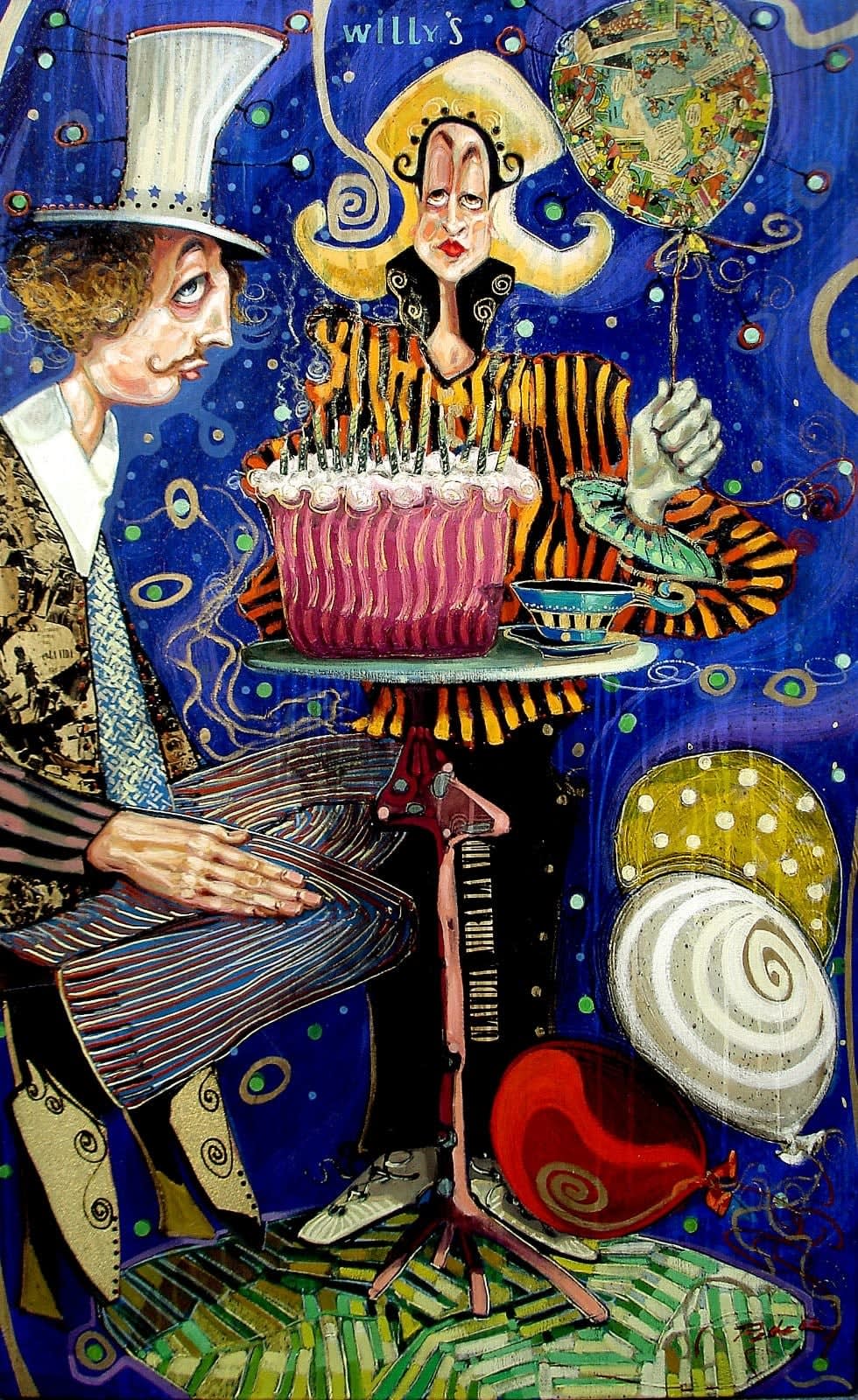 Max Pedreira, The Birthday Celebration, 2022
