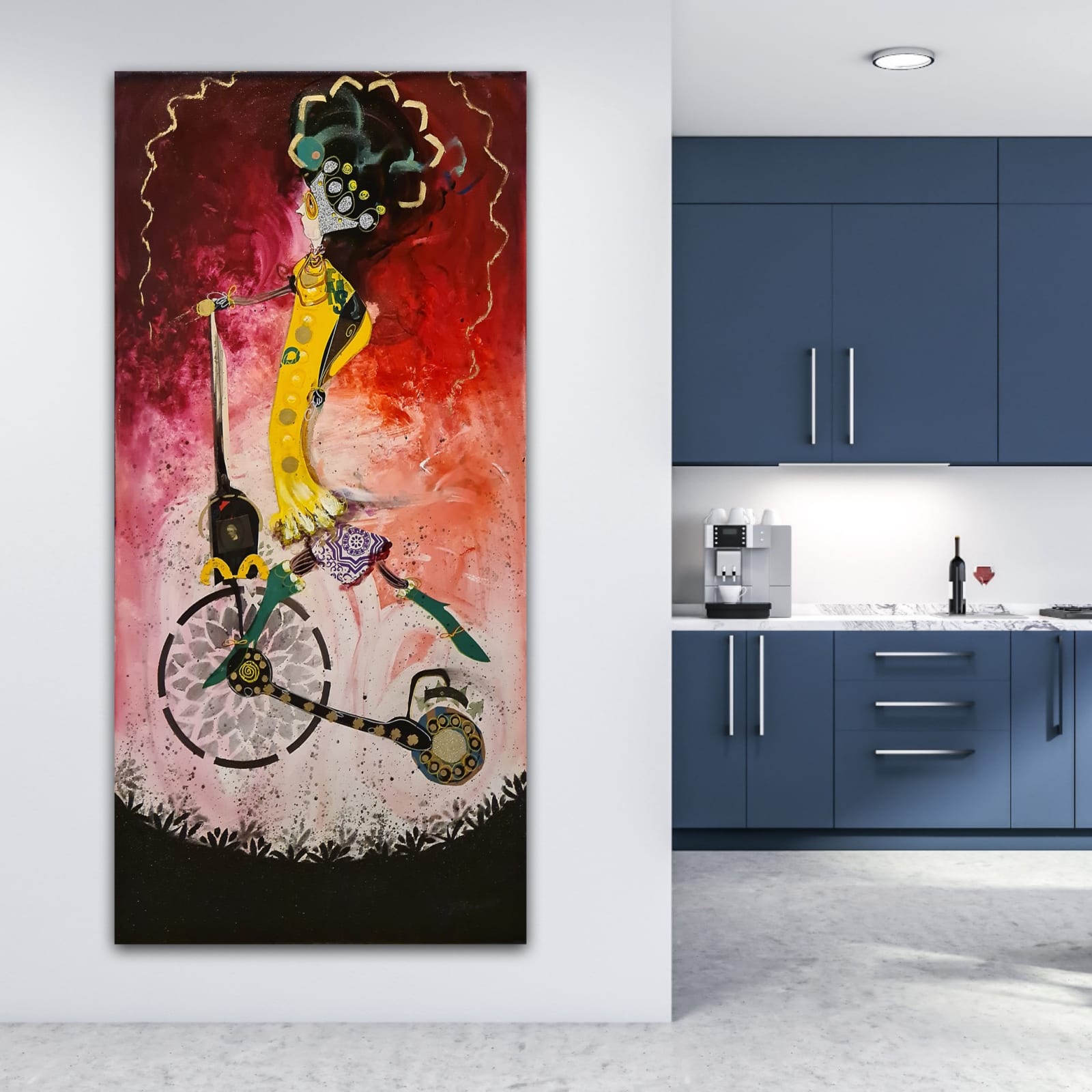 Max Pedreira, Die prinzessin auf 2 rädern (The princess on 2 wheels).