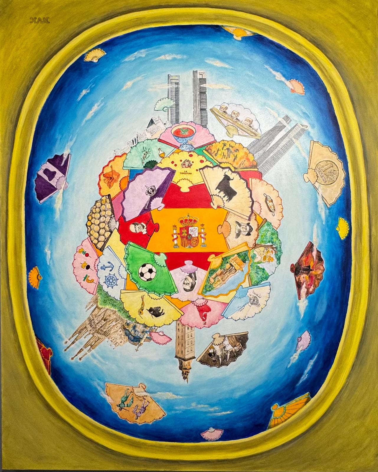 Nina Krylova, Window into Spain