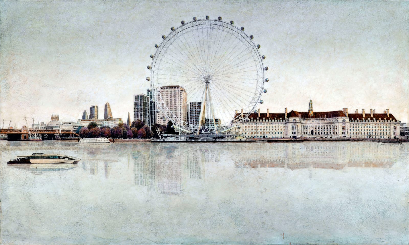 Carlos Arriaga, London is Watching You