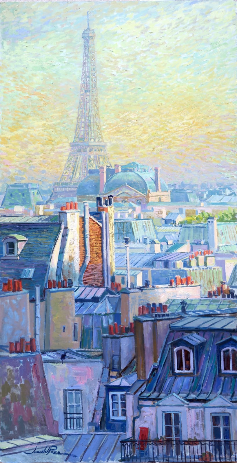 Juan del Pozo, Les Toits de Paris, 2018