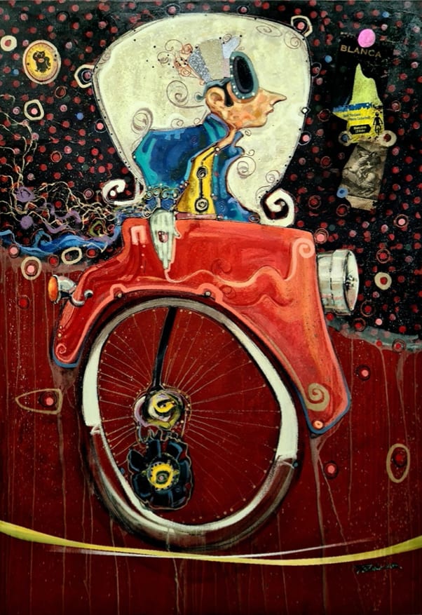 Max Pedreira, Der einsame fahrer (The lonely driver).
