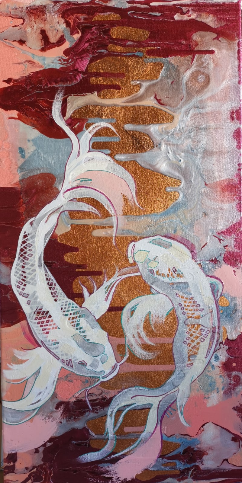REBECCA GRANT DE LONGUEUIL, Koi Love