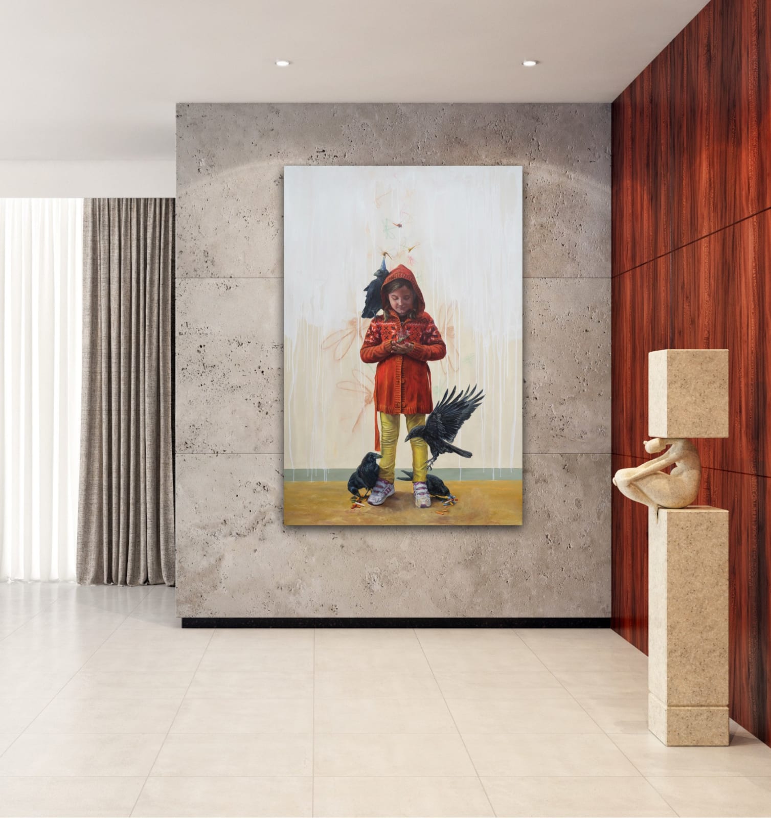 Manuel Luna, La imaginacion en manos de la realidad (Imagination is in the hands of reality), 2014