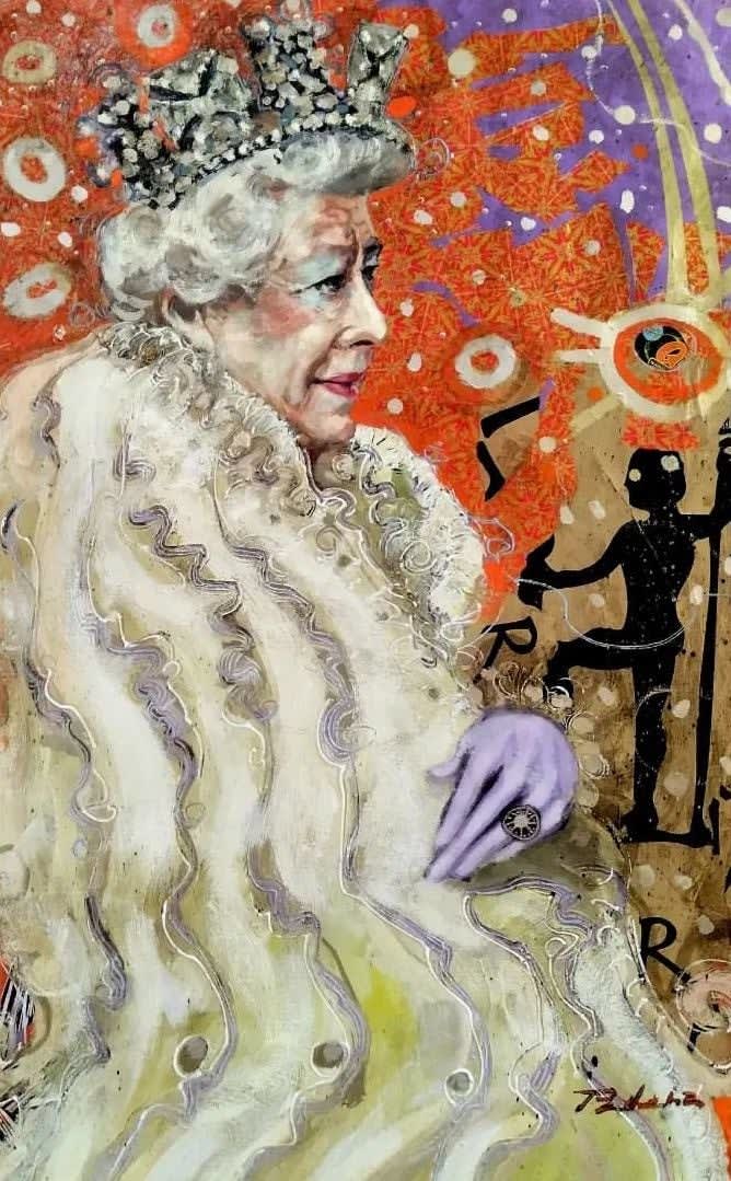 Max Pedreira, Queen with a White Coat