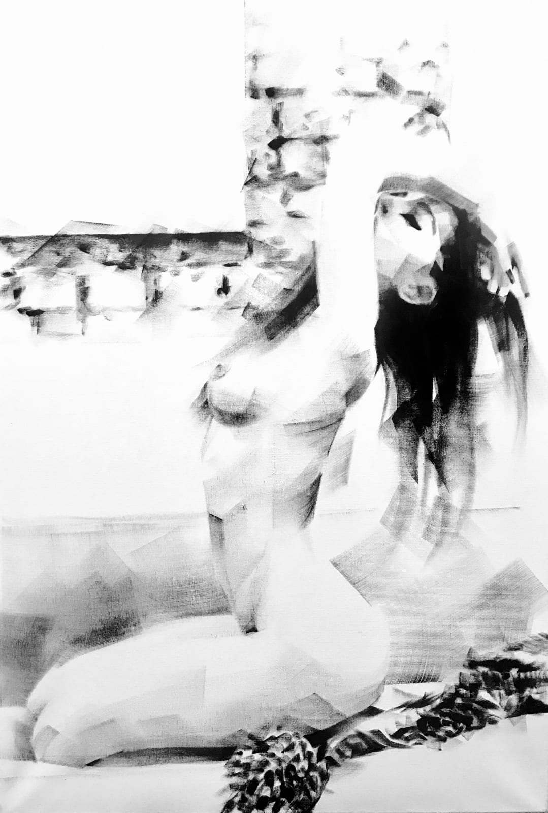 Marion Cadet, Yoga, 2019