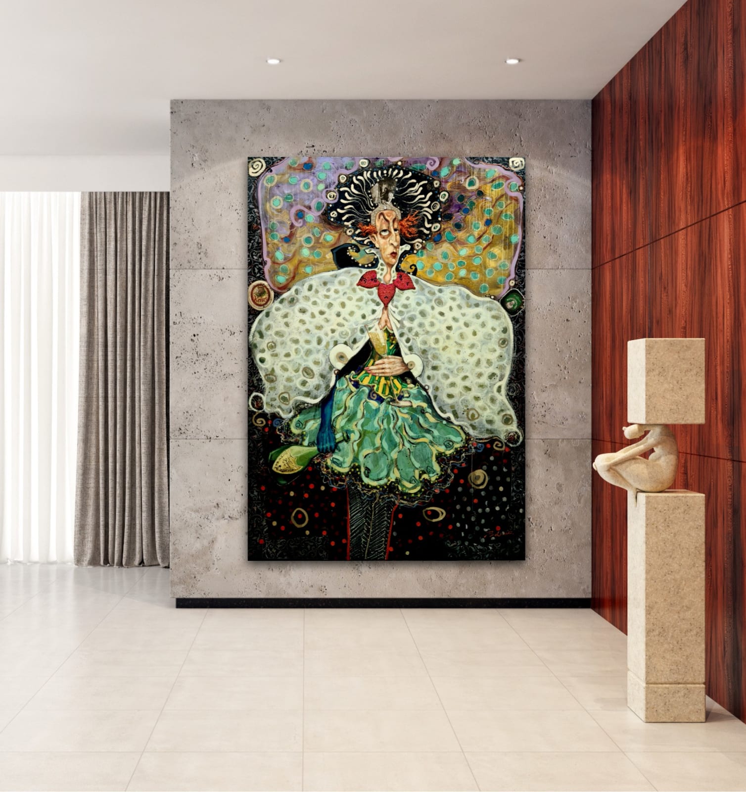 Max Pedreira, Recuerdos en el salón II (Memories in the living room II).