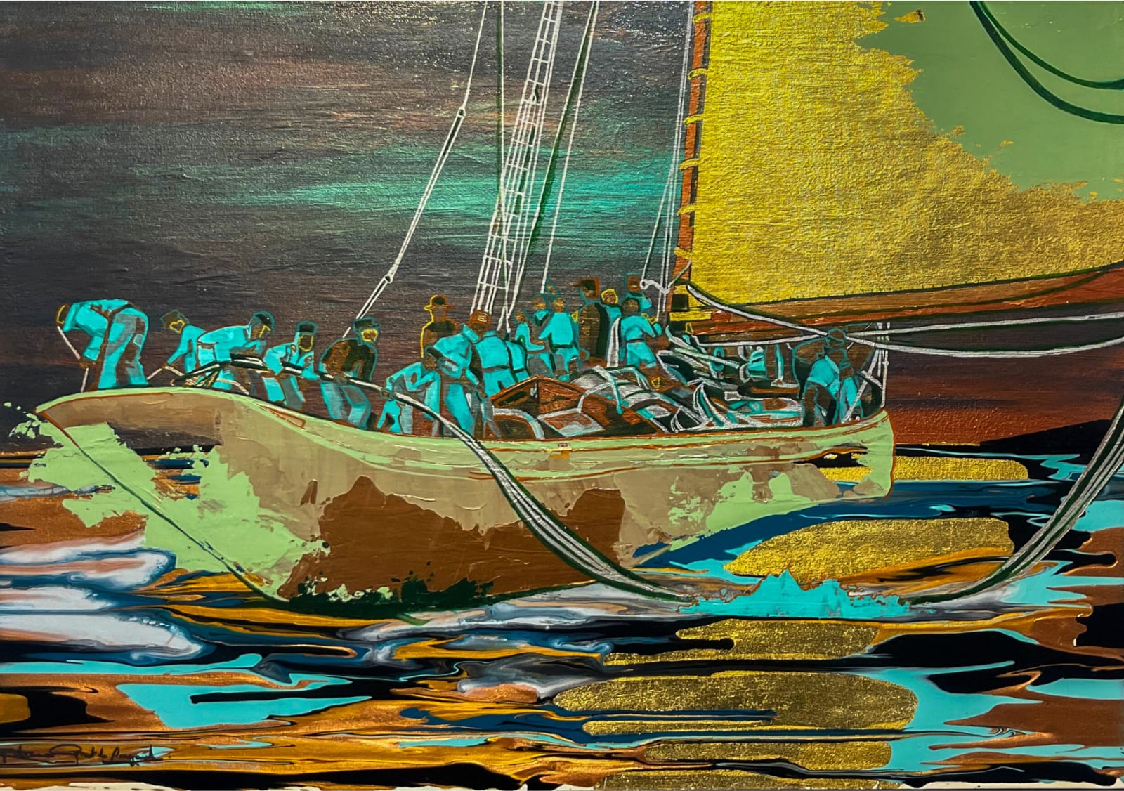 Rebecca Grant de Longueuil, Slacken the Line