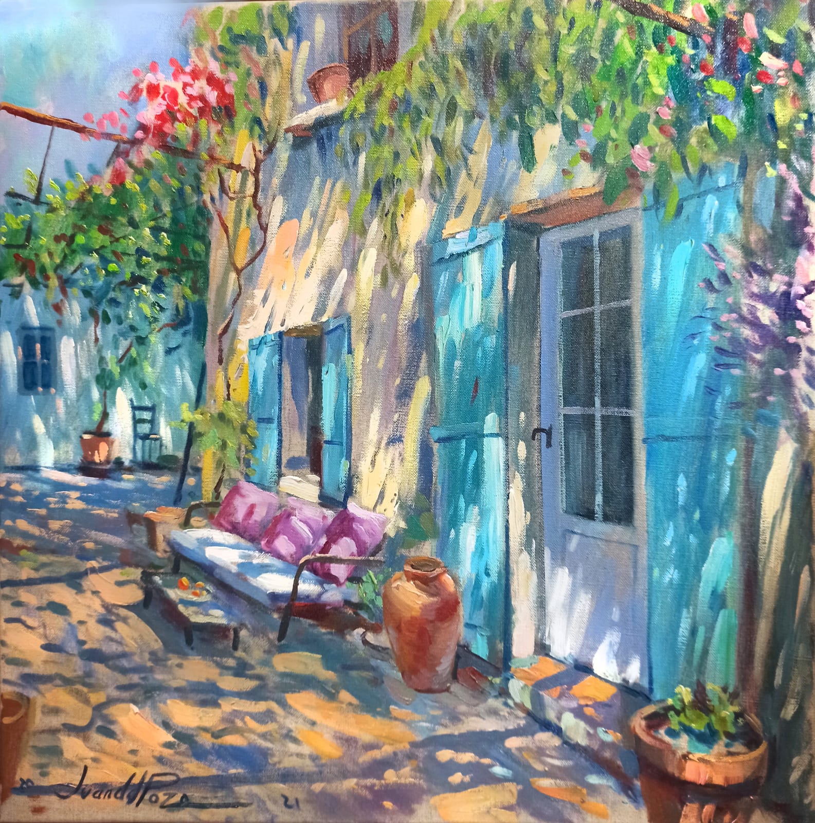 Juan del Pozo, Terraza Mediterranea