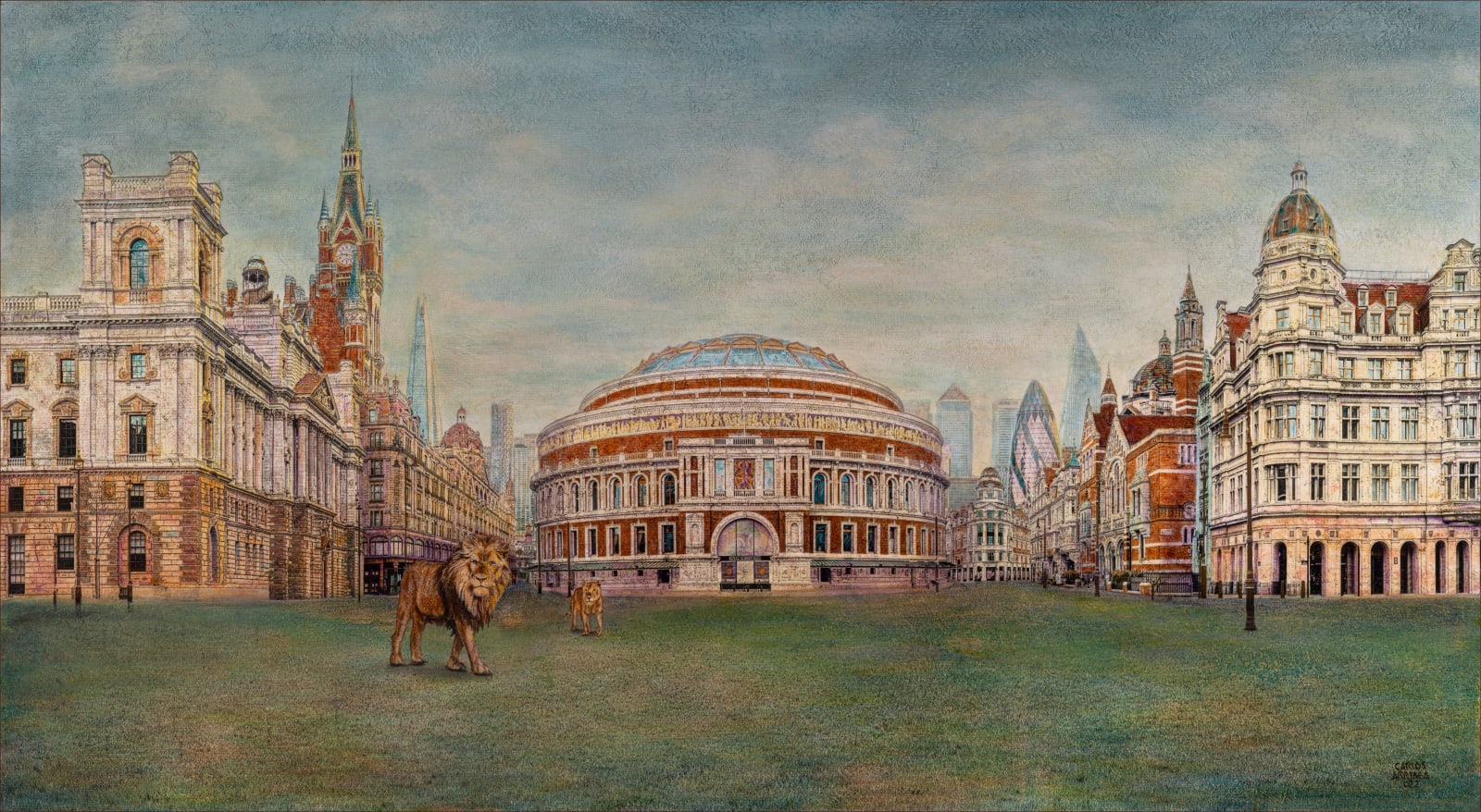 Carlos Arriaga, Londinium Alla Piero Della Francesca.