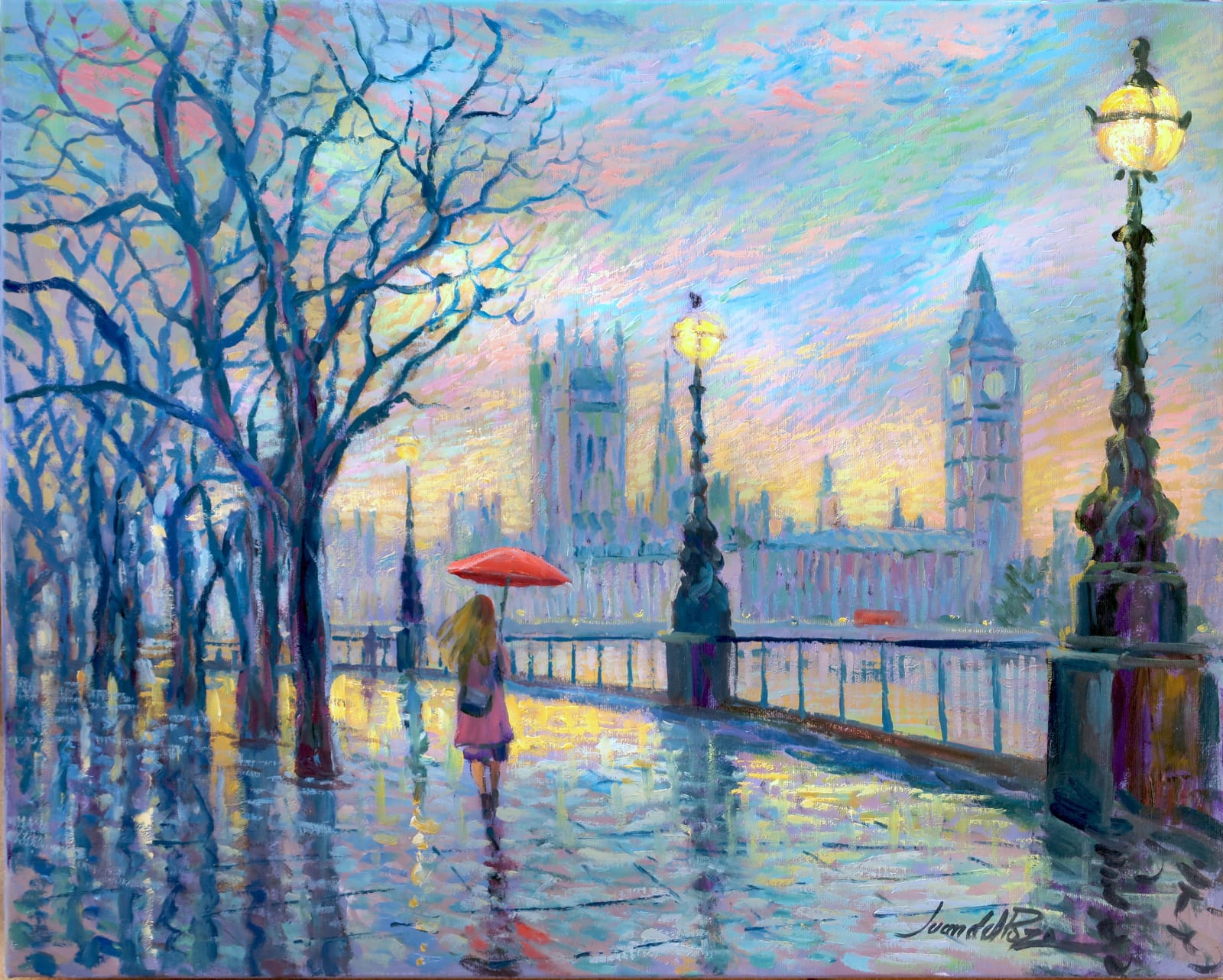 Juan del Pozo, Red Umbrella, 2022