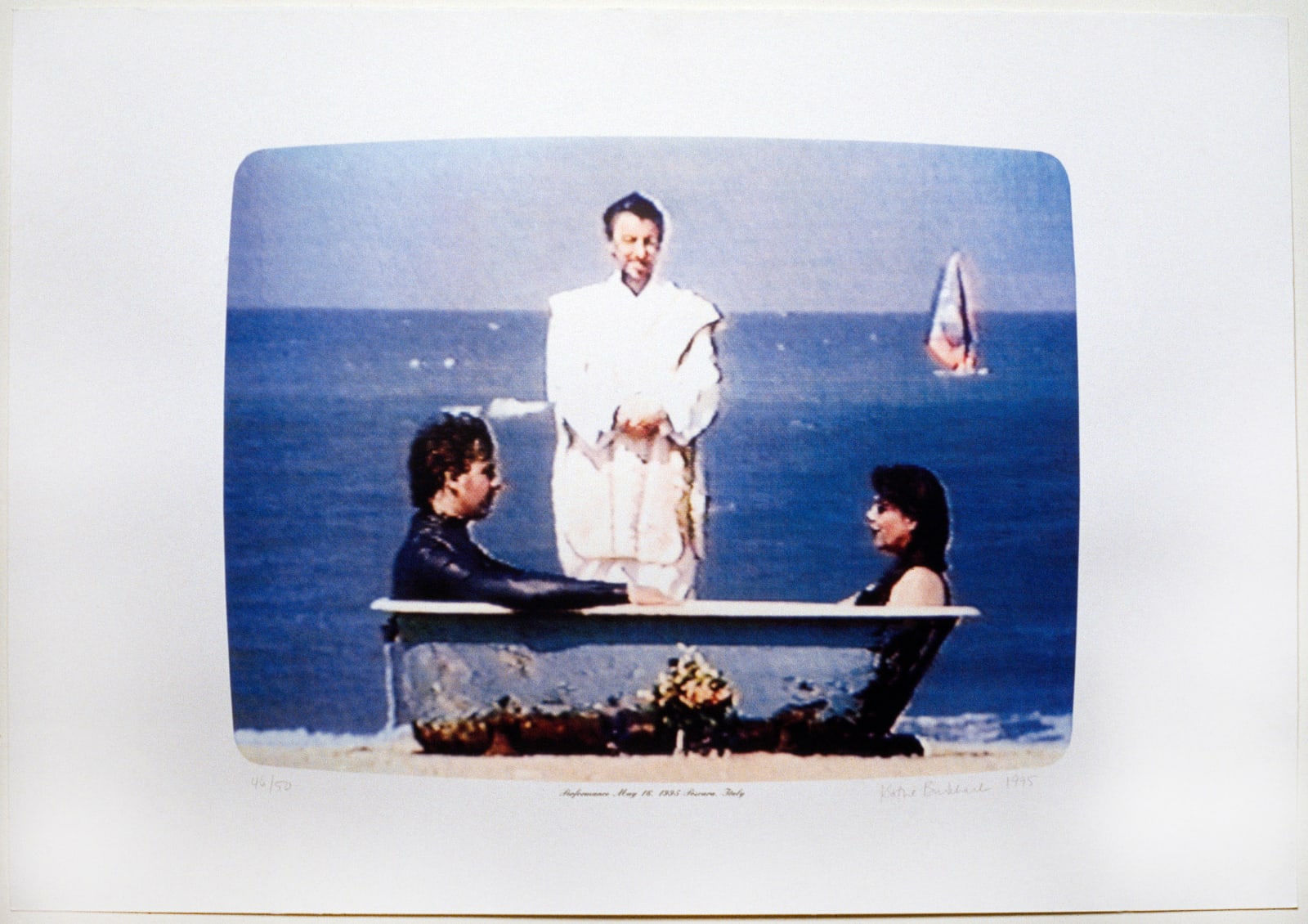 Kathe Burkhart, Performance Pescara, Italy, 2007