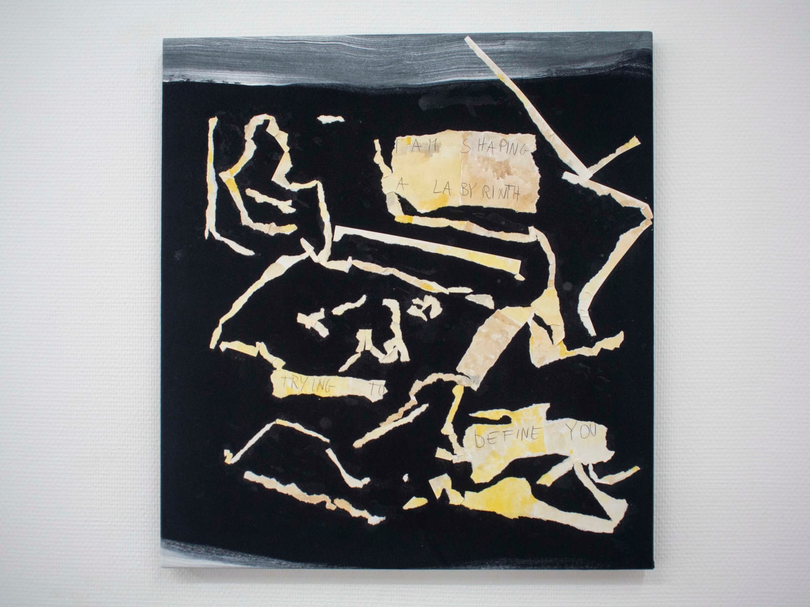 Daniele Formica, I am shaping a labyrinth trying to define you, 2023