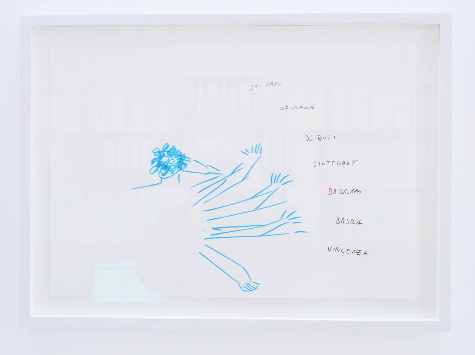 Jeremiah Day, To a Person Sitting in Darkness: Camp Darby Hairdresser (Performance Notation: November 13, 2015, CCA Glasgow), 2015