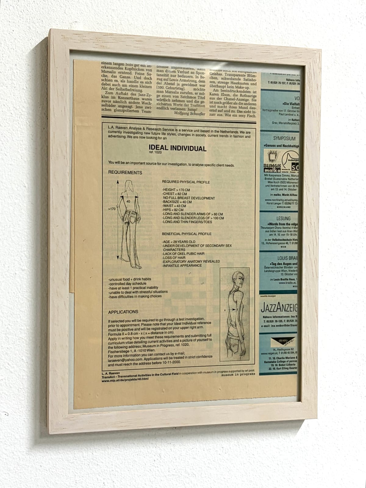 L. A. Raeven, Ideal Individual, 2000