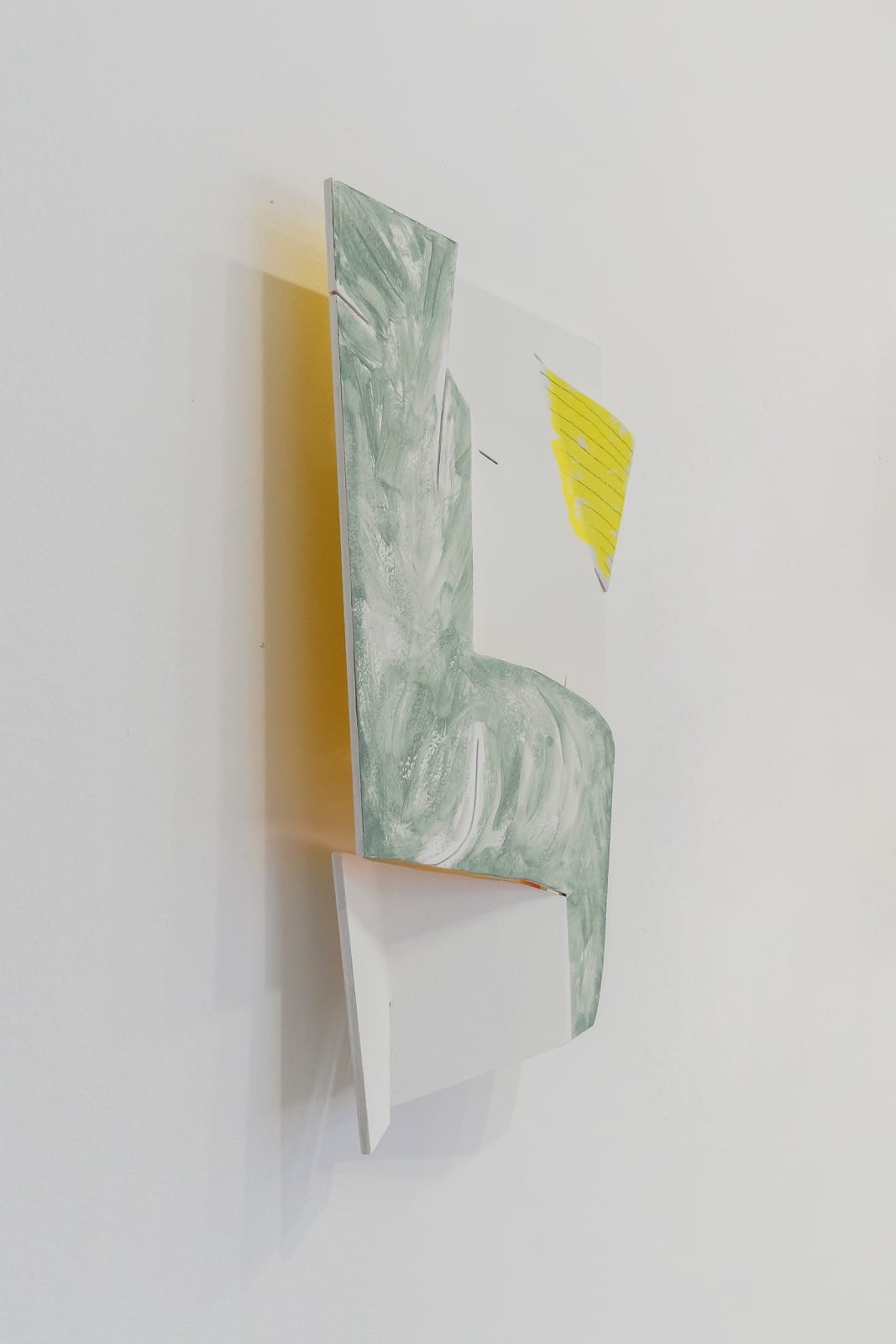 Kwantaeck Park 박관택, Not marble, yellow, red, 2025