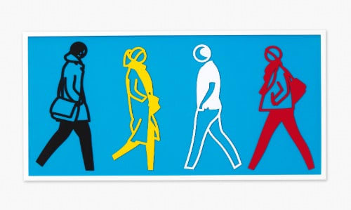 Julian Opie, Street, 2020