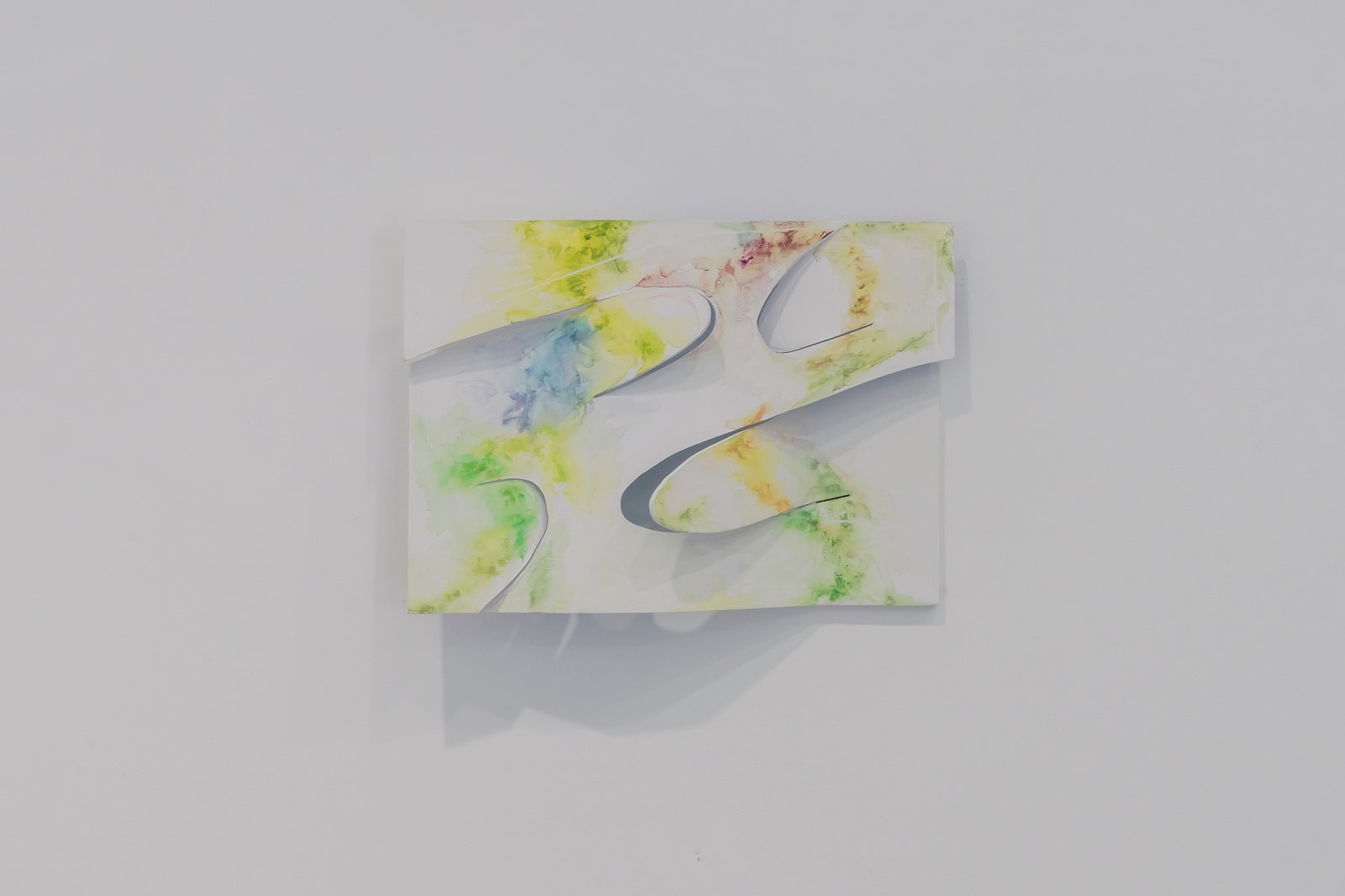 Kwantaeck Park 박관택, Holes, green, blue, 2025