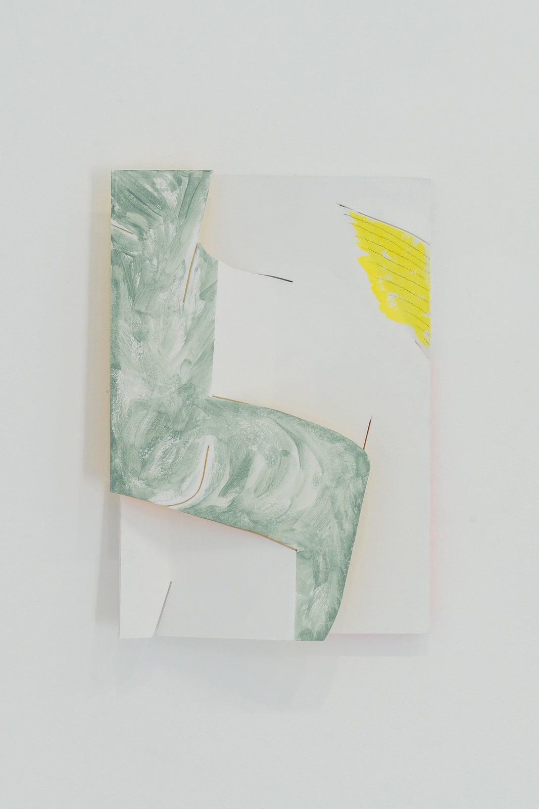 Kwantaeck Park 박관택, Not marble, yellow, red, 2025