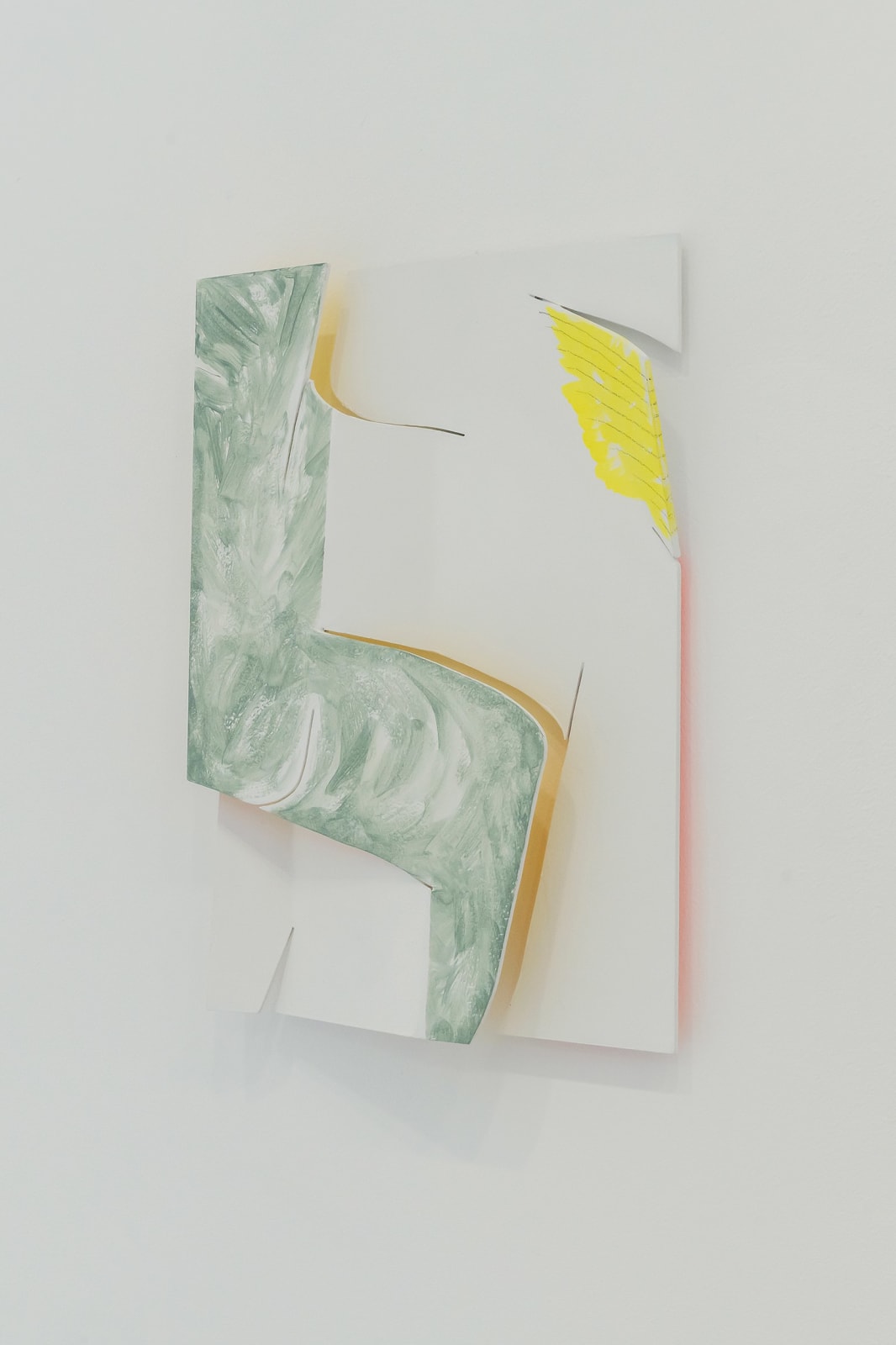 Kwantaeck Park 박관택, Not marble, yellow, red, 2025