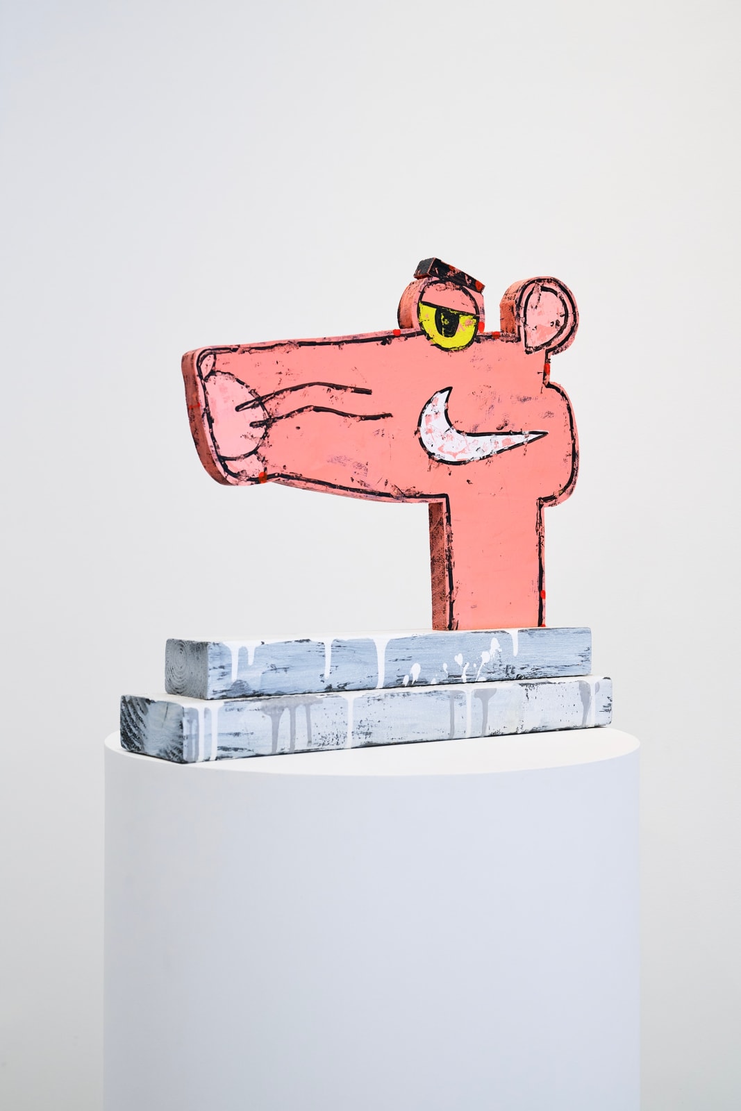 Katherine Bernhardt 캐서린 번하드, Panther Panther Rosa Rosa, 2020