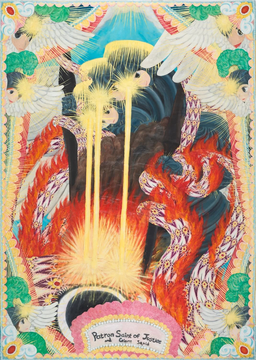 Nam Jinu 남진우, 수호성인과 대왕오징어 Patron Saint of Justice and Giant Squid, 2018